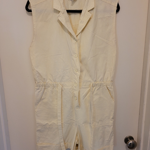 Ispo by Alto yellow vintage romper - Picture 1 of 4